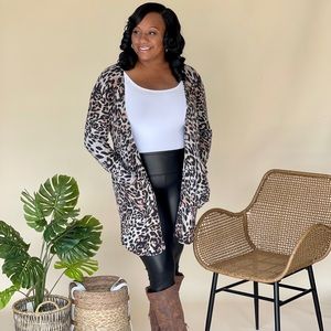 Leopard Cardigan